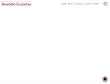 Tablet Screenshot of benedettabruzziches.com